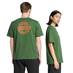 Timberland Men's Short Sleeve Front and Back