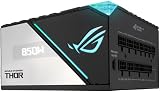 ASUS ROG Thor 850W 80 Plus Platinum II Fully Modular Power Supply OLED Aura Sync view 2