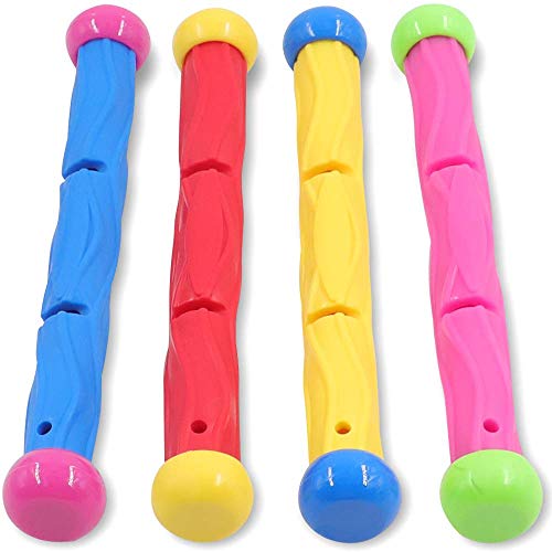 image for POKONBOY 25 Pack Diving Toys Underwater Swimming Pool Toys for Kids, S