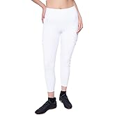 WAVRYN ACTIVE Women’s High Waist Interlace Leggings Seamless Compression Yoga Pants with Tummy Control, Squat Proof Workout