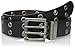 Wolverine Men’s Leather Grommet Reversible Belt Black to Brown
