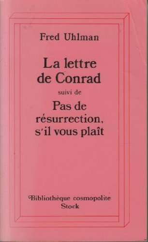 La lettre de Conrad by Fred Uhlman (Mass Market Paperback)