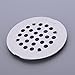 TRUTMI 4-1/4 Inch Snap-in Shower Floor Drain Replacement Cover,Brushed Nickel,also also Chrome and Oil Rubbed Bronze for Choose