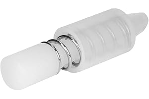 Jonlaki 100Pcs Mount Pin Fasteners for Socket Heatsink and Cooler Fan Accessories - White Plastic 22MM