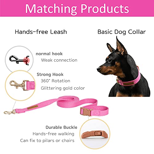 Boddlelang Adjustable Dog Harness, No Choke and Escape Proof, Soft Cotton, Pet Walking Halter Harnesses for Small and… - Image 6