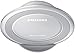 Samsung Qi Certified Fast Charge Wireless Charging Pad + Stand - Supports wireless charging on Qi compatible smartphones - Silver