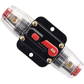 Amazon.com: RKURCK 40 Amp Circuit Breaker Manual Reset Waterproof