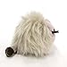 GUND Pusheen Cat Plush Pom Poof Keychain, Gray, 4