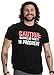 Caution: Bachelor Party in Progress | Stag Guys Night Out Wedding Unisex T-Shirt