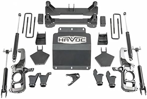 Havoc Offroad Suspension Kit 2007-2017 Jeep Wrangler JK 2 Door 2.5" w/ Havoc Nitrogen Shocks