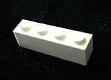 50x Lego White 1x4 Bricks