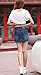 chouyatou Women's Casual Short Denim Skirt