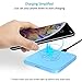 CHOETECH Qi Certified Wireless Charger, Charging Pad with Anti-Slip Rubber Compatible with iPhone XS Max/XS/XR/X/8/8 Plus,Samsung Galaxy S9/S9+/Note 9/Note 8/S8,Google Pixel 3/3xl, Qi-Enabled Devices