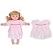 For 14-16 Inch Alive Baby Doll Handmade Lovely Dress Barbie Clothes Outfits Costumes Dolly Pretty Doll Cloth Accessories Cap Set of 6