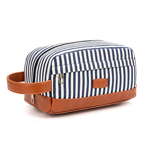 Bosidu Hanging Travel Toiletry Bag,Large Capacity Cosmetic Travel Toiletry Organizer for Women with 4 Compartments & 1 Sturdy Hook,Perfect for Travel/Daily Use/Christmas