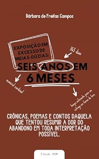 Livro Exposição em Excesso de Meias-Dúzias: Seis anos em seis anos meses