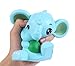 Aolige Jumbo Squishy Blue Elephant Kawaii Cream Scented Very Squishies Slow Rising Decompression Squeeze Toys