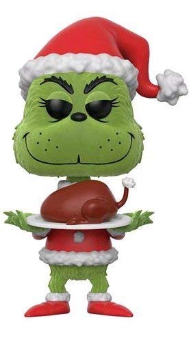 Funko POP! Books: Dr. Suess The Grinch Who Stole Christmas - The Grinch [Flocked with Roast Beast] #14 - BoxLunch Exclusive!