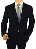 Salvatore Exte Men's Three Button 2 Piece Suit Pleated Pants