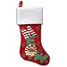 Cheap Chic Seasonal Cat Christmas Stocking (Meow)