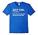 Men's Jeep Girl Funny Shirt For Woman 3XL Royal Blue
