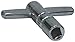 Performance Plus Standard Size Square Lug Chrome Plated Drum Tuning Key (DKY)