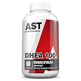 DHEA 100 - AST Sports Science 100mg per Capsule - for Supporting Lean Muscle and Decreased Body Fat, Promoting Energy, and Supporting Healthy Aging in Both Men and Women. (1)