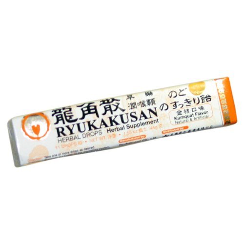 Ryukakusan Herbal Drops - Kumquat Flavor 11 Drops By Solstice by Ryukakusan