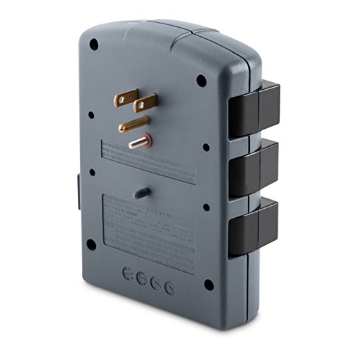 Belkin 6Outlet PivotPlug Wall Mount Power Strip Surge Protector, 1080