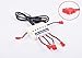 YouCute 4pcs 3.7V 1250mAh Battery and 1to6 charger for syma X5HW X5HC RC quadcopter drone spare parts