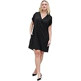 GAP Womens Short Sleeve V-Neck Dress