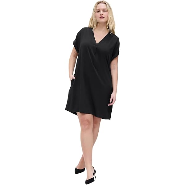fit and flare dress gap Fit & Flare Midi Dress — GAP (International) main image 1