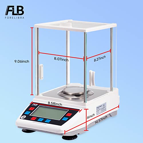 Lab Analytical Balances 0.1mg High Precision Lab Scales 0.0001g
