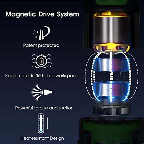 Rechargeable Hot Tub Vacuum Cleaner for Spa - Magnetic Drive System, Ultra photo 10