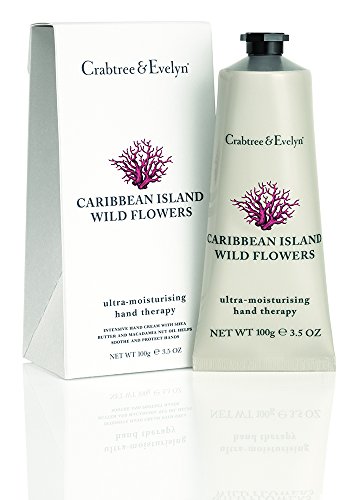 Crabtree & Evelyn Ultra-Moisturising Hand Therapy, Caribbean Island Wild Flowers, 3.5 fl. oz.