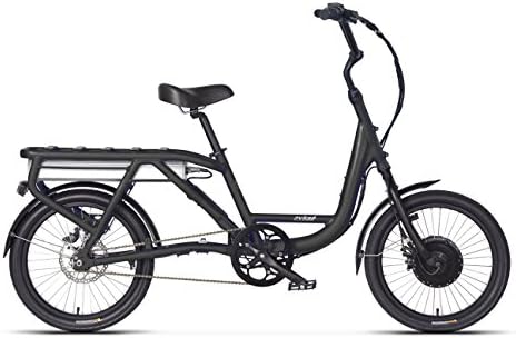 Juiced Riders U500 V3 Electric Utility Bicycle (Matte Black, 23Ah)