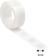 Gunwon 200pcs Balloon Glue Dots Double Sided Adhesive Dots Stickers view 2