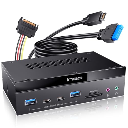ineo 5.25-inch Front Panel Card Reader