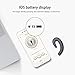 Wireless Bluetooth Earbud Sport Earphone Invisible Single Ear Hook Bluetooth Headset Earpiece with Mic Noise Cancelling 3-Hour Playtime Business Bluetooth Headphone for smartphones