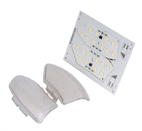 Sense Light Door Lamp LED Module DIY Kit 2-pc Set For 2010 2011 2012 Kia Optima : K5