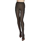 Melas 6 Pair Women's 12 Denier Crystal Sheer Control Top Pantyhose