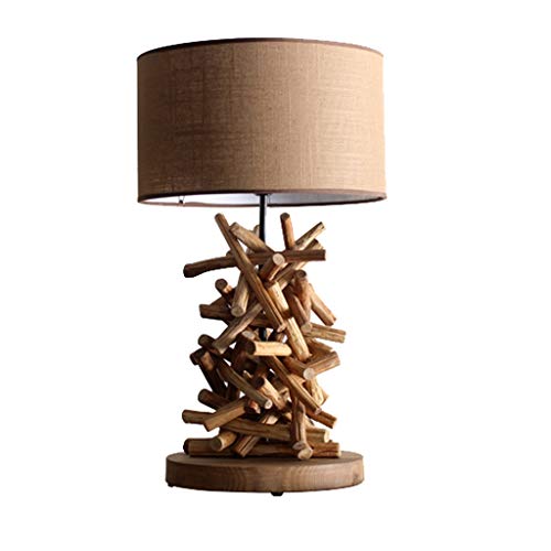 Queen Boutiques Hotel Inn Wood Lamp Bedroom Creative Branch Wood