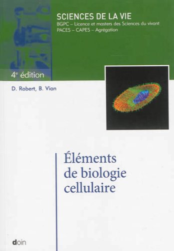 Éléments de biologie cellulaire