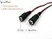 Igreeman 20 Pair DC Power Pigtail Male & Female Cable (Upgrated 18AWG) with 2.1mm x 5.5mm Connectors for Home Security Surveillance Camera Power Adapter and Party lighting Power Connection