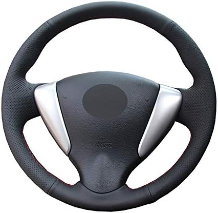 YJLC For Car Steering Wheel Cover For Nissan Tiida Sylphy 2012 2015 Versa 2015 2019 Versa Note 2014