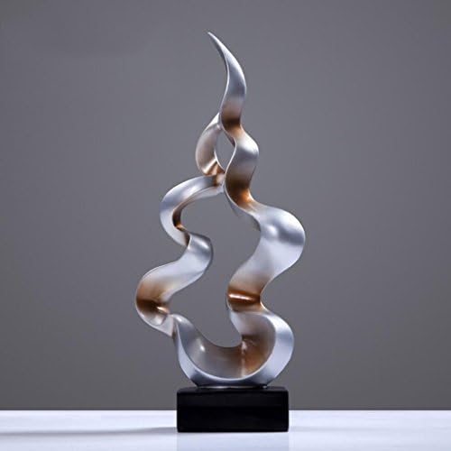 Home33 Accessories CHENGYI Modern Minimalist Home Abstract Sculpture Ornaments Creative Living Room Office Glare Handicrafts Decoration,36 * 14cm