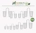 P@J HEALTH Anti Snoring Solution Snore Stopper Devices- Upgraded Nose Vents to Ease Breathing and Snoring(Set of 8)