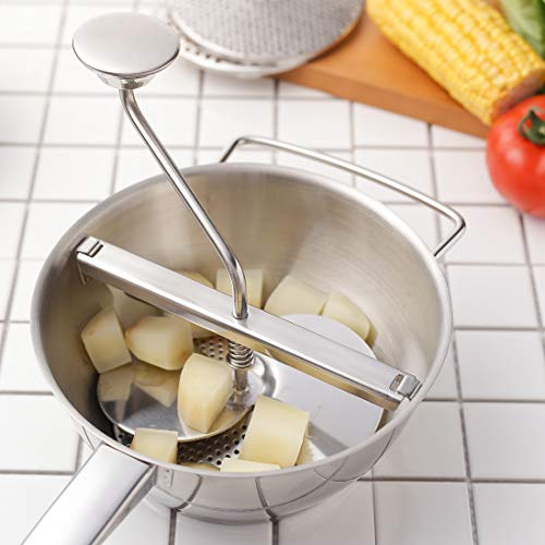 image for OMGard Food Mill, Manual Food Grinder 18/10 Stainless Steel for Vegeta