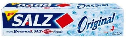 Toothpaste Salz Habu with seven herbs selected to reduce bad breath are 160 g.