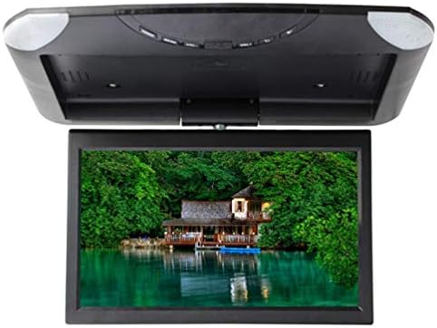 CZWXCD Car Flip Down Monitor 1080P HD TFT LCD Roof Mount Monitor Ultra Thin Overhead 10.1 inch Video Player for Car SD MP3 MP5 LED with USB SD FM